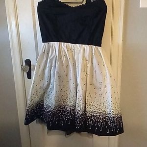 Music note halter dress